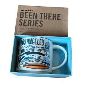 Authentic Starbucks Been There Series Los Angeles CA Coffee Cup Mug NIB